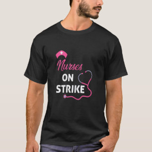 Weibliche Krankenschwestern Streiken Minnesota Pat T-Shirt
