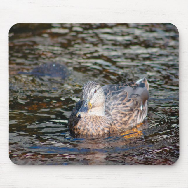 Weibliche Mallard Mousepad (Vorne)