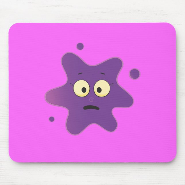 Weibliche neblige Seele Mousepad (Vorne)