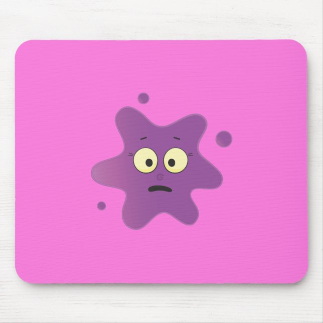 Weibliche neblige Seele Mousepad (Vorne)
