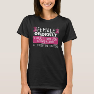 Weibliche Orden bekommen es zum ersten Mal richtig T-Shirt