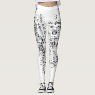 Weibliche Reiterart der Ducati Leggings