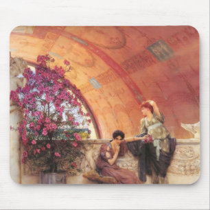 Weibliche Rivalen (von Sir Lawrence Alma-Tadema) Mousepad