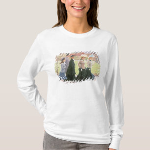 Weibliche Schüler für Bestätigung T-Shirt