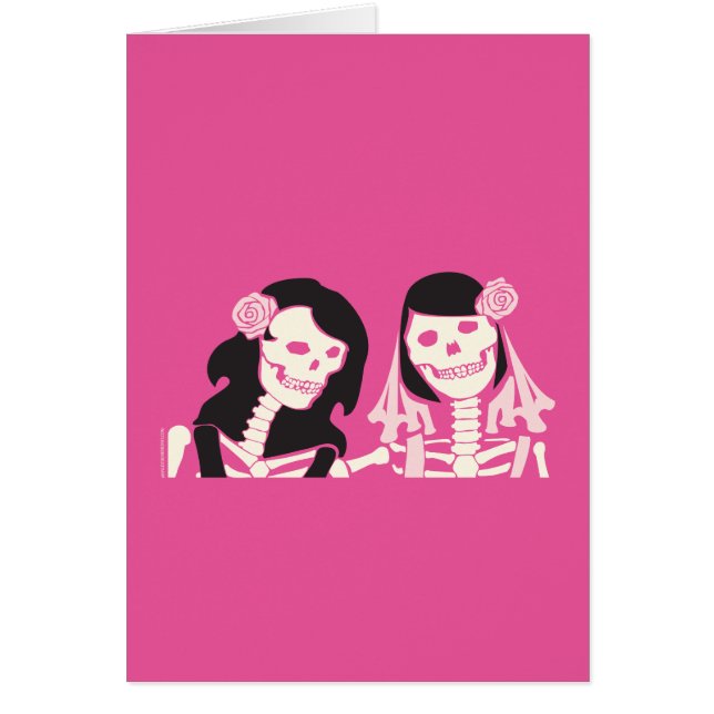 Weibliche Skeleton Paare (Vorne)