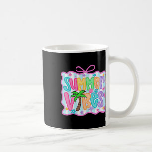 Weibliche Sommer-Vibes Coquette-Schleife Strandurl Kaffeetasse