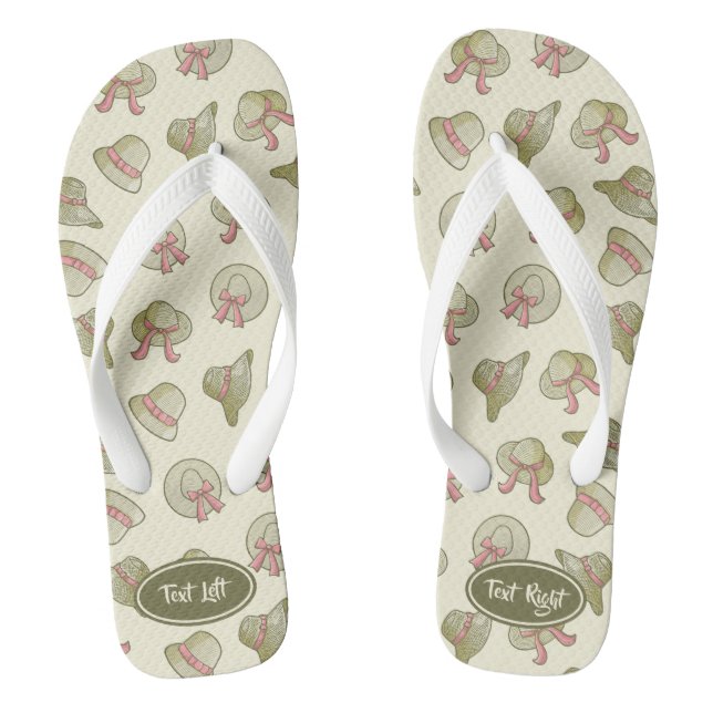Weibliche Sommerhats gelb Flip Flops (Fußbett)