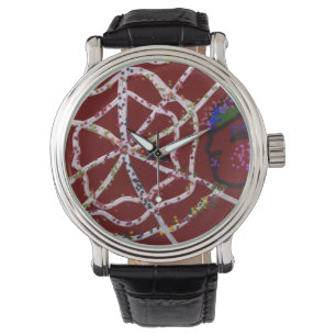 Weibliche Spinne Pharaonin Armbanduhr