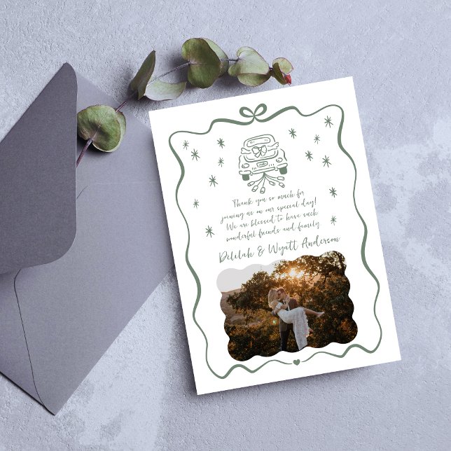 Weibliche Stimmen | Hand Drawn Doodle | Dankeskarte (Von Creator hochgeladen)