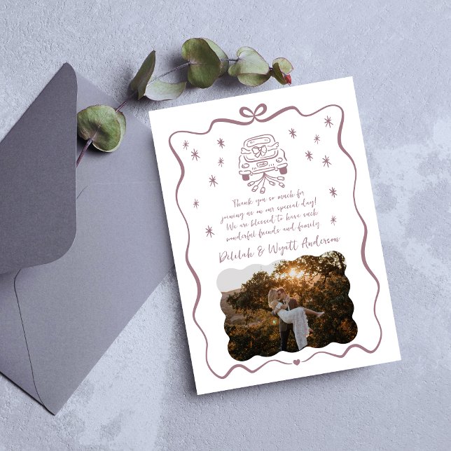 Weibliche Stimmen | Hand Drawn Doodle | Dankeskarte (Von Creator hochgeladen)