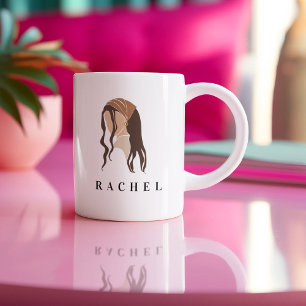 Weibliche Tasse Moderne Minimalistische Tasse
