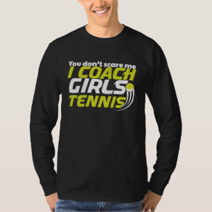 Weibliche Tennismannschaft Du schüchterst mich nic T-Shirt