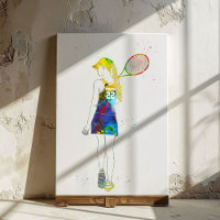 weibliche Tennisspielerin