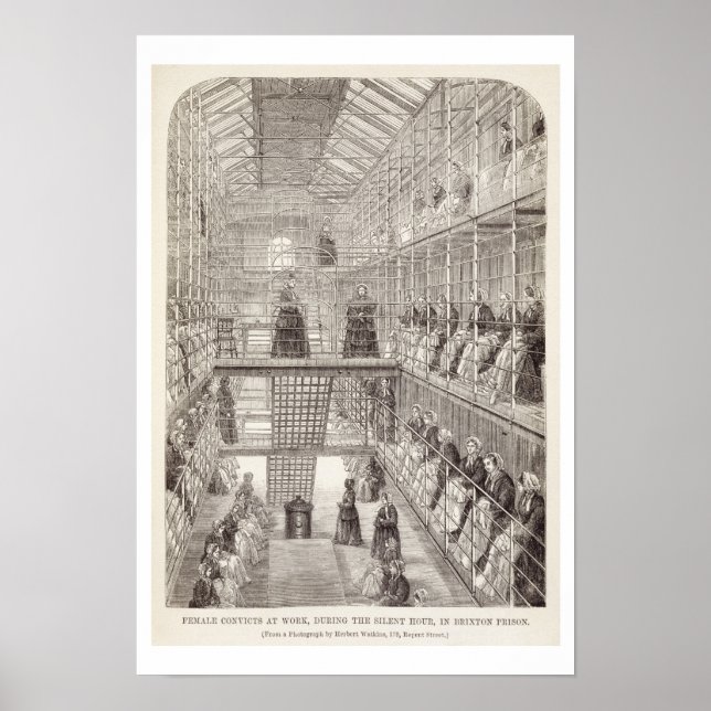 Weibliche Verurteilungen bei der Arbeit während de Poster (Vorne)