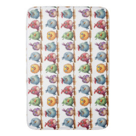 Weibliche Vögel Badematte