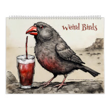 Weibliche Vögel-Kunstkalender