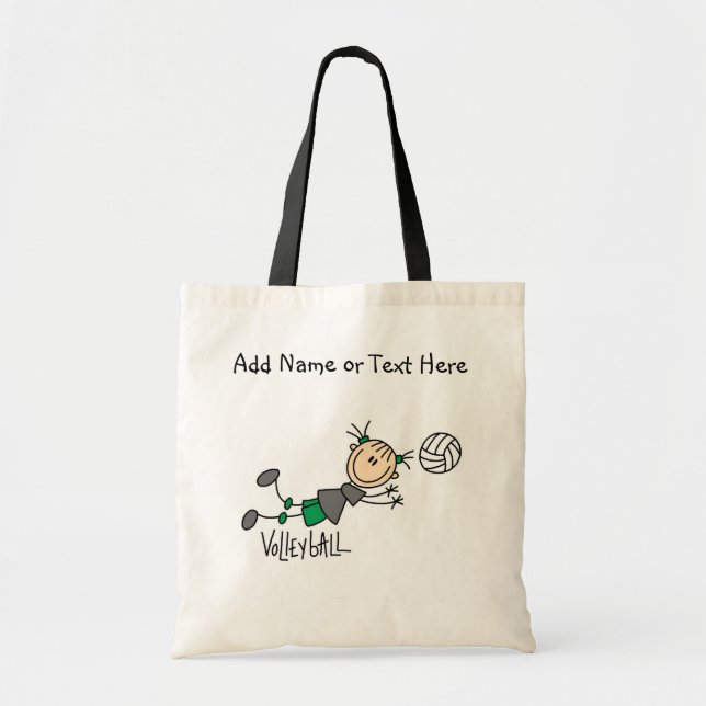 Weibliche Volleyball-Spieler-Tasche Tragetasche (Vorne)