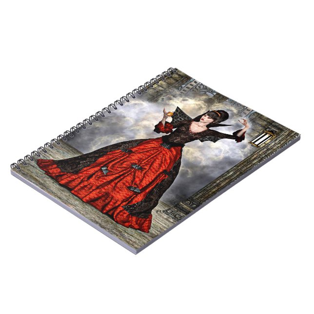 Weiblicher Assistent Notizblock (Linke Seite)