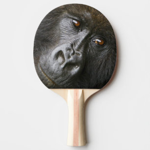 Weiblicher Berggorilla Tischtennis Schläger