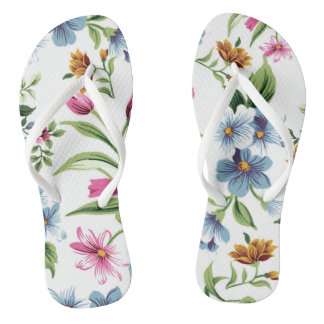 Weiblicher blumen Hausschuh Flip Flops
