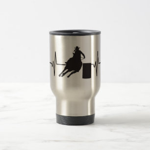 Weiblicher Fass-Rennläufer - Reisebecher