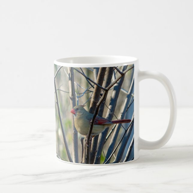 Weiblicher Kardinal Kaffeetasse (Rechts)