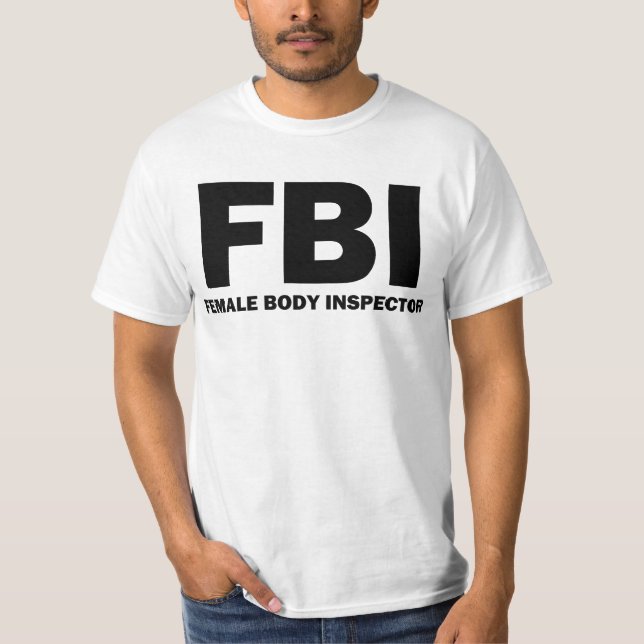 Weiblicher Körper-Inspektor-T - Shirt (Vorderseite)