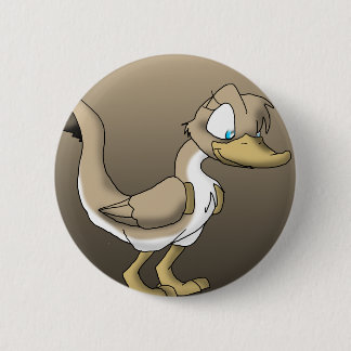Weiblicher Reptilian-Enten-Knopf Button