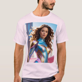 WEIBLICHER SUPERHELD - SCI-FI-FANTASY T-Shirt