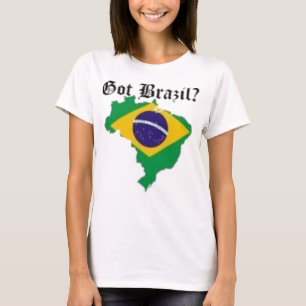 Weiblicher T - Shirt Brasiliens (got Brasilien)
