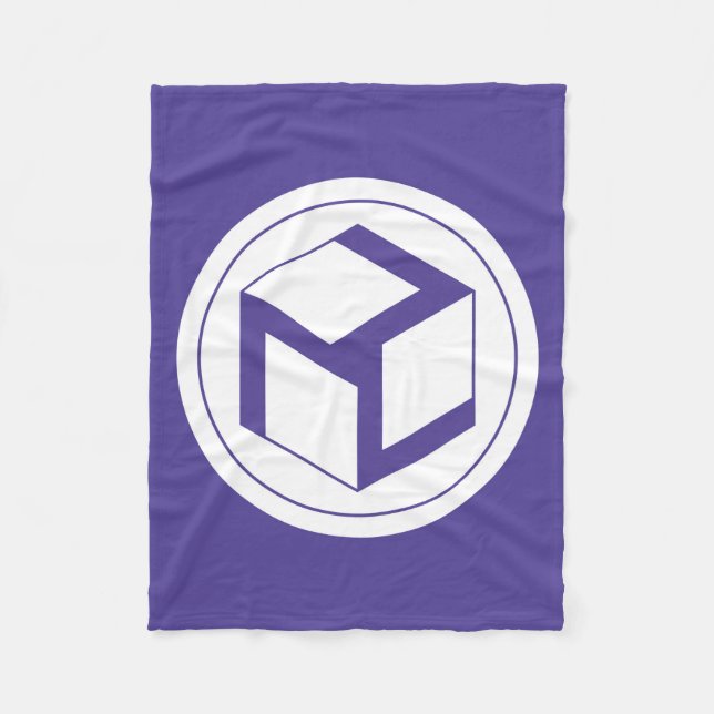 Weibliches Antahkarana - Yin Antahkarana Fleecedecke (Vorderseite)