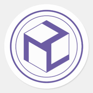 Weibliches Antahkarana - Yin Antahkarana Runder Aufkleber