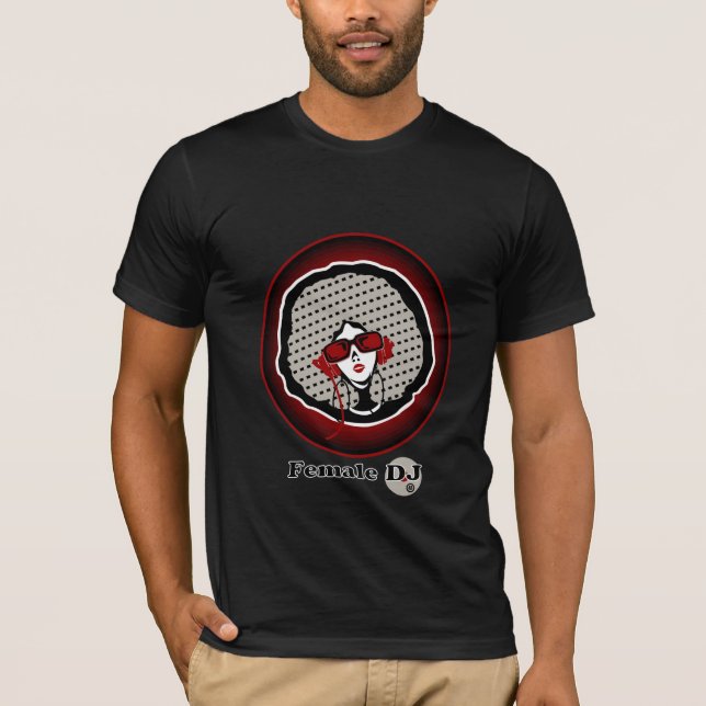 Weibliches DJ 2 T-Shirt (Vorderseite)