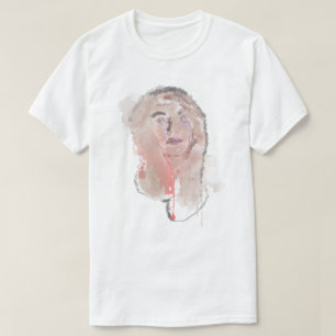 weibliches Expressionistenportrait T-Shirt