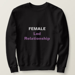 Weibliches geführtes Verhältnis Sweatshirt