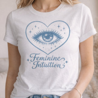 Weibliches Intuitions-Shirt Boho Spirituelles Auge T-Shirt