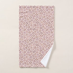 Weibliches Leopardenmuster Handtuch