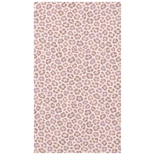 Weibliches Leopardenmuster Tischdecke (Vorderseite)