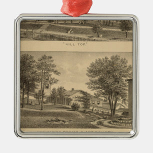 Weibliches Priesterseminar Augustas, Virginia Ornament Aus Metall