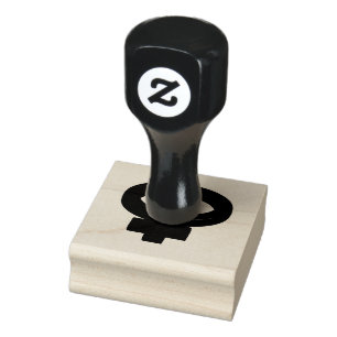 WEIBLICHES SYMBOL GUMMISTEMPEL