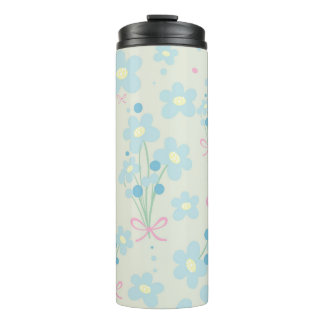Weich Blau & Rosa Harmonie Thermosbecher