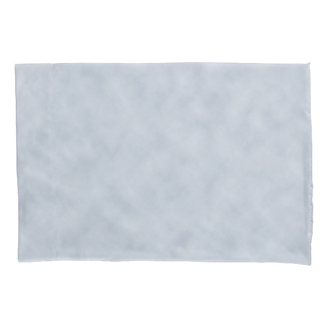 Weich blauer Pergament-Look Kissenbezug (Vorderseite)