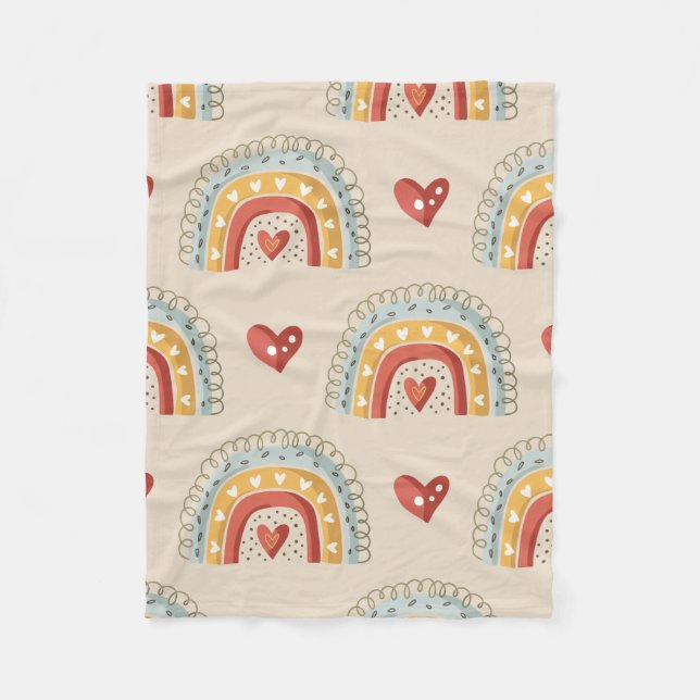 Weich, emotional wie die Liebe einer Mutter Fleecedecke (Vorderseite)