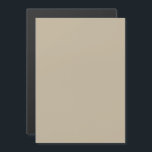 Weich hellbeige Hintergrund - Hochzeitsdesign Magneteinladung<br><div class="desc">Eleganter, hellbeige solider Hintergrund, ideal für Hochzeiten im Sommer, Schreibwaren und minimalistische Veranstaltungsdesigns. Erleben Sie das hellbeige Ambiente, das sich perfekt für Hochzeiten und Feiern im Sommer eignet. Diese zeitlose, neutrale Kulisse bietet ein warmes, einladendes Ambiente und schafft so einen mühelos eleganten Look für Ihre Hochzeitsarbeit, Beschilderung, Einladungen und Favoriten....</div>