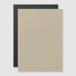 Weich hellbeige Hintergrund - Hochzeitsdesign Magneteinladung