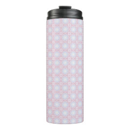 Weich Pastel geometrisch thermische Tumbler Thermosbecher