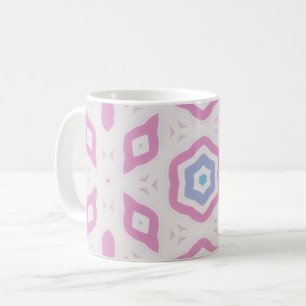Weich Pastell Kaleidoskop Keramik Tasse