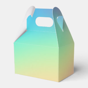  Weich-Prismatische Pastel Gradient Geschenkschachtel