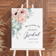 Weich rosa Brautparty