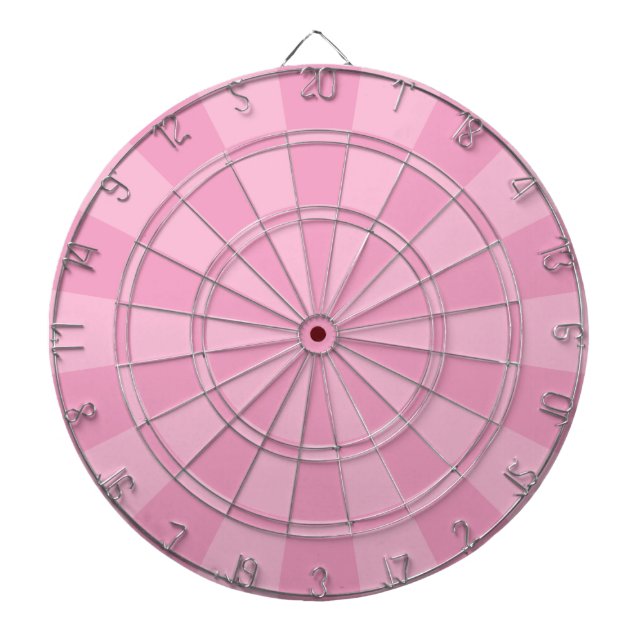 Weich Rosa Dartscheibe (vorne)